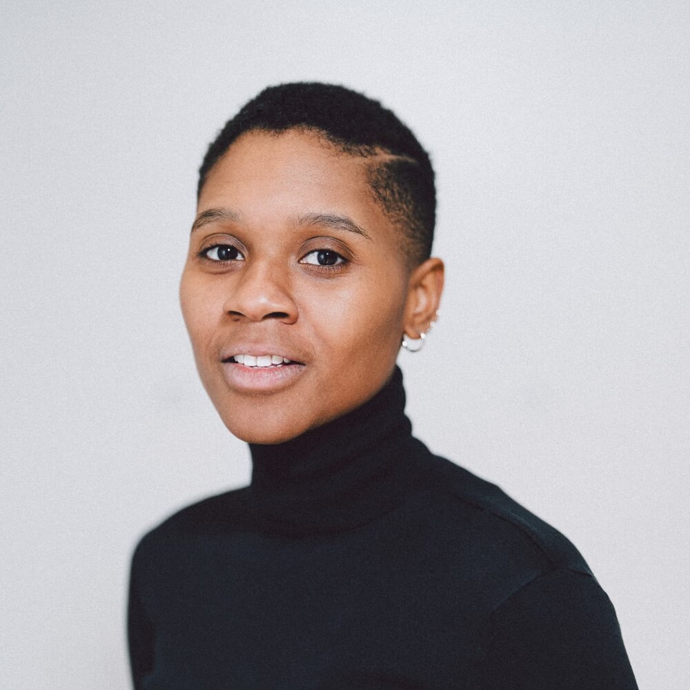 Portrait of Wumi Agunbiade, co-founder of Second Wind & Co.